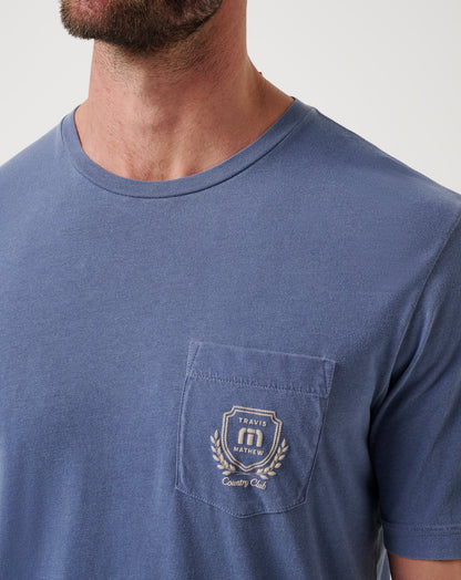Local Favorite 2.0 Tee Vintage Indigo | Travis Mathew Trending