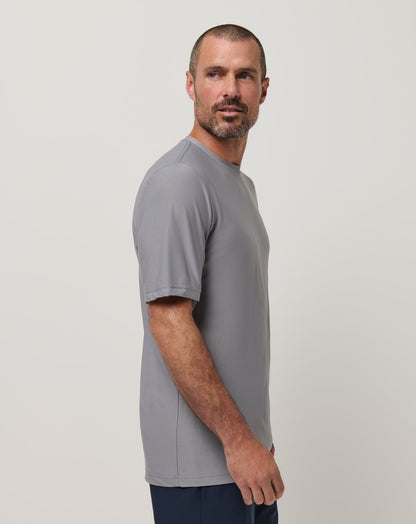 First Day Active Tee Sleet | Travis Mathew Essential