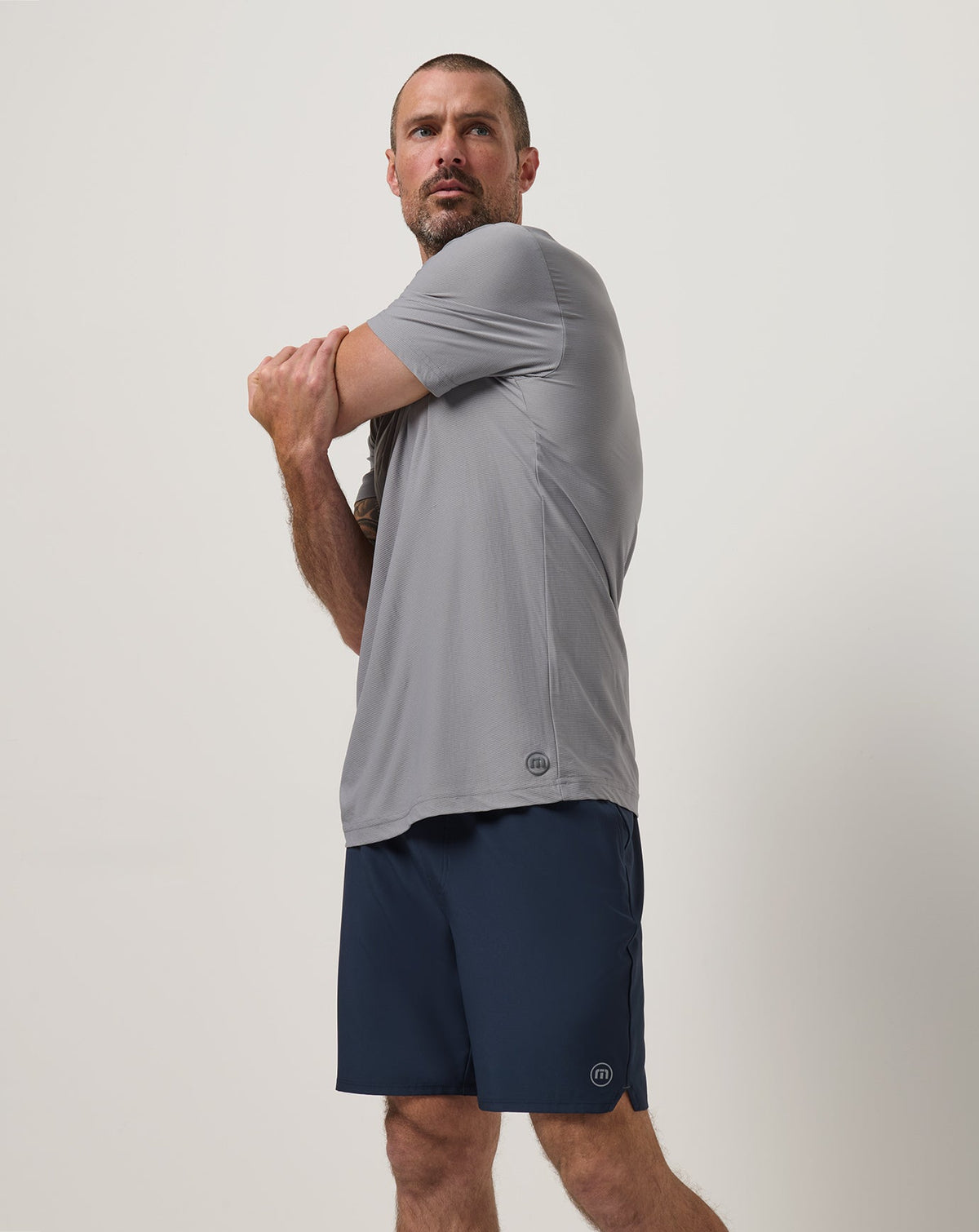First Day Active Tee Sleet | Travis Mathew Essential